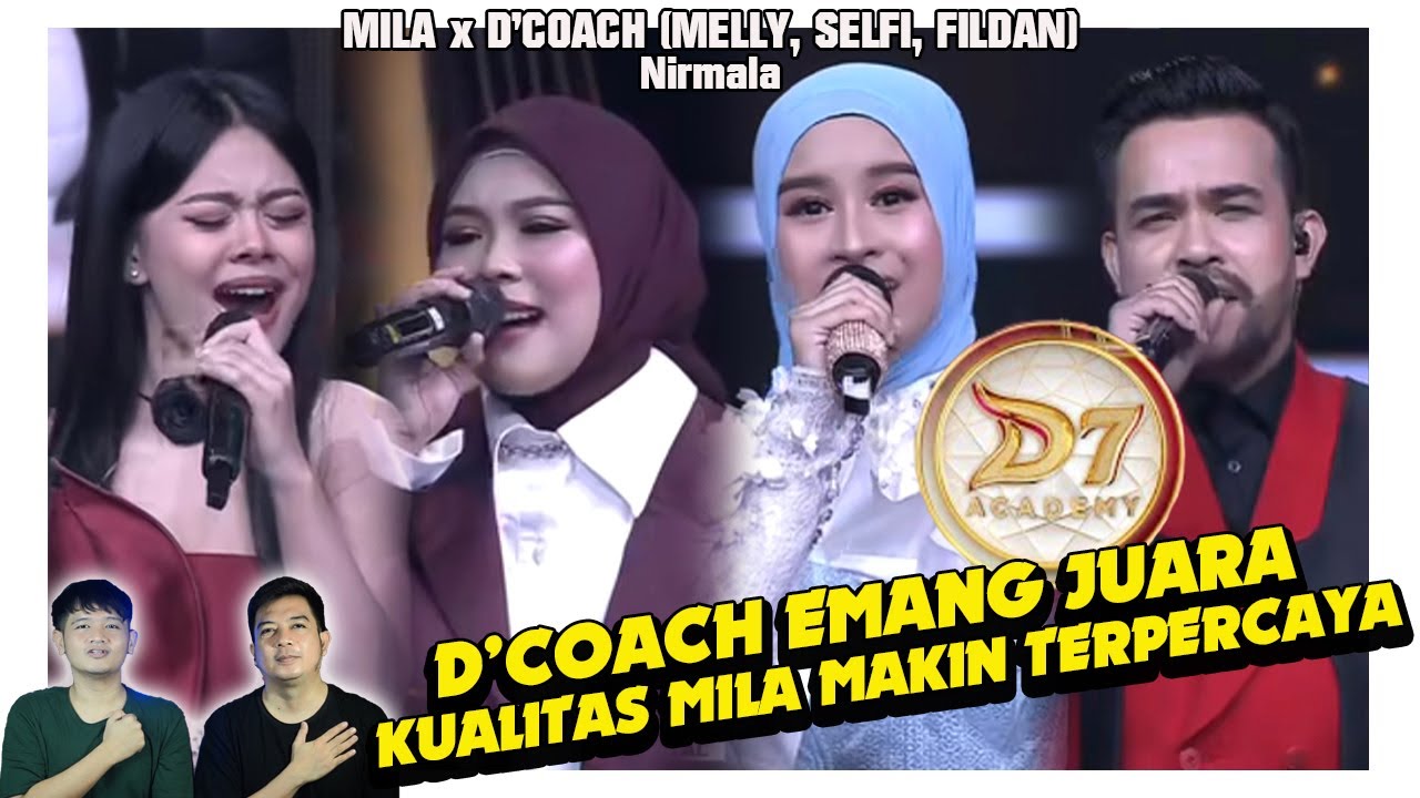 Emang boleh se wow ini? Mila, Melly, Selfi, & Fildan nyanyiin lagu Nirmala.