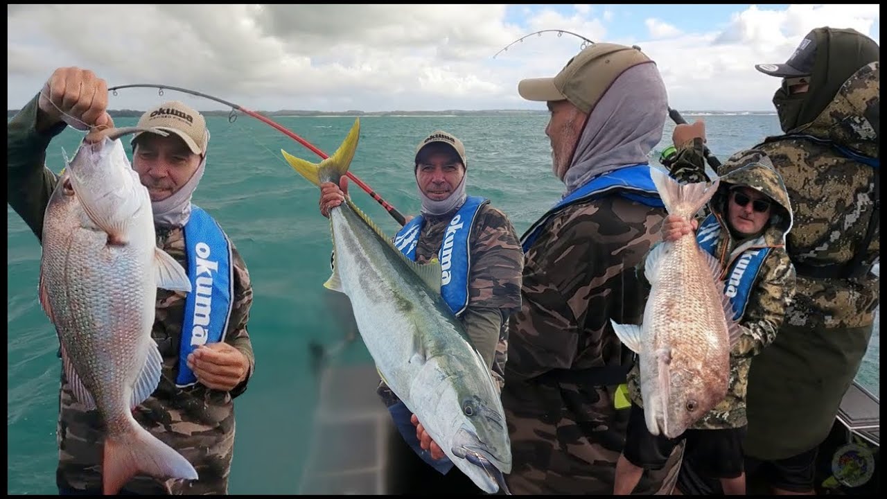 Bent rods & big angry far north fish - deep water softbaiting off Henderson's, a fun RKF adventure