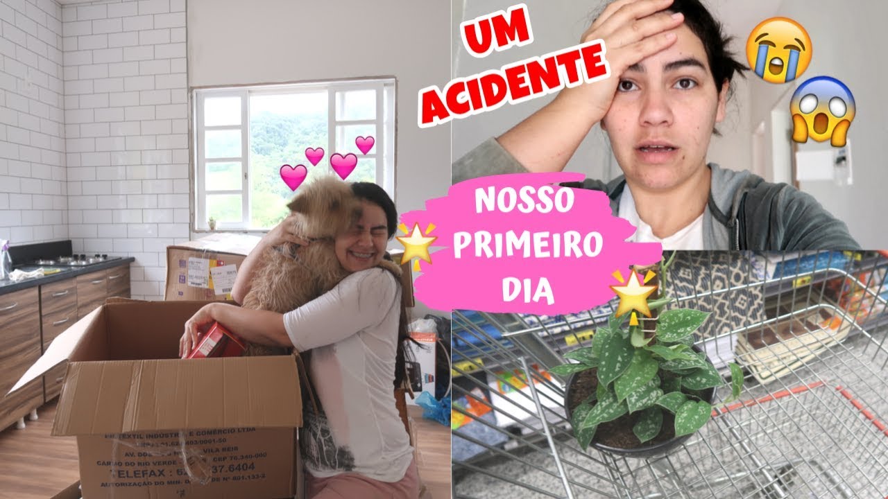 PRIMEIRO DIA NA CASA NOVA! LEVAMOS UM SUPER SUSTO! ♥ Greice Brigido