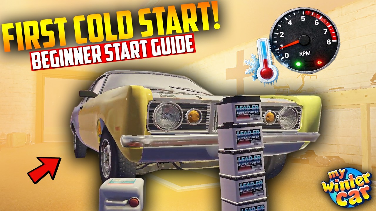 My Winter Car – How to Cold Start the Corris Rivett for the First Time 2026 | Ogygia Vlogs🇺🇸