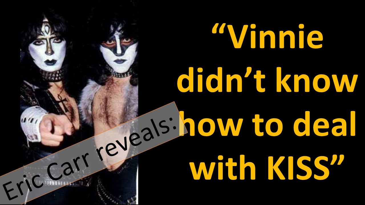 Eric Carr reveals: Vinnie Vincent didn't know how to deal with KISS