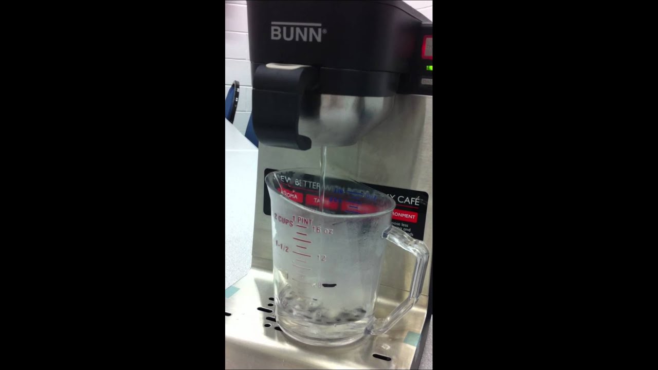 BUNN My Caf&eacute; for Home Air Pump Demo