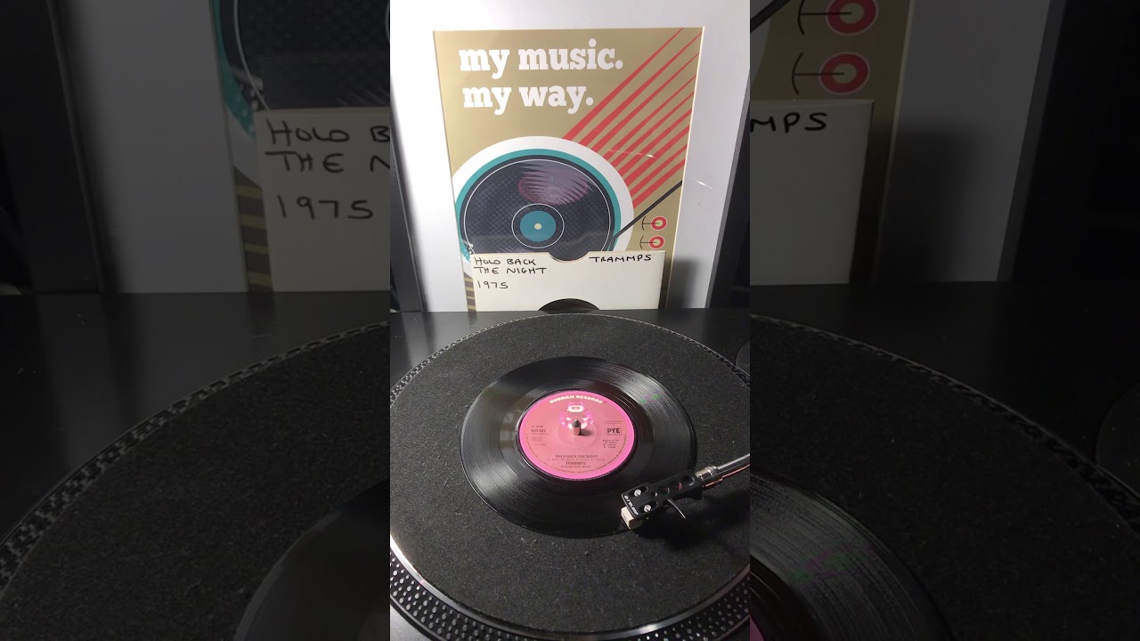 The Trammps - Hold Back The Night ( Vinyl 45 ) From 1975 .