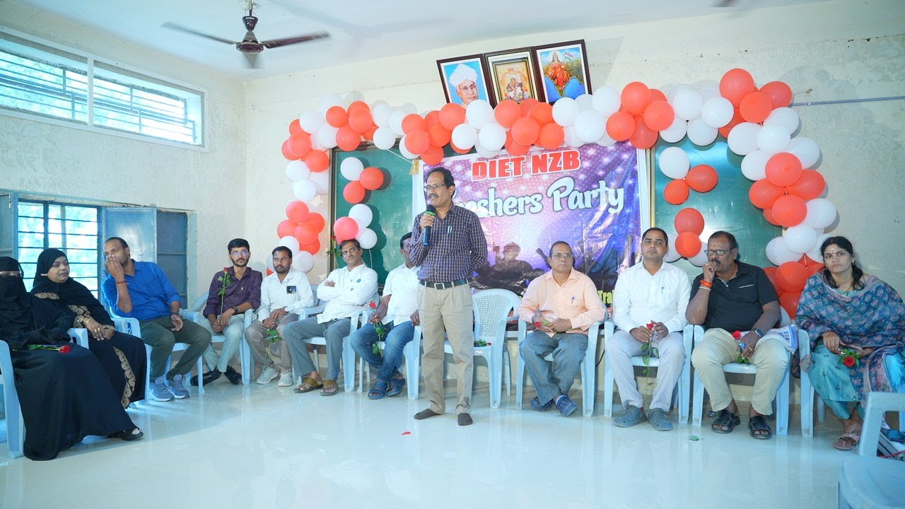 Freshers Party  II Batch 2025-2027 II Govt DIET Nizamabad