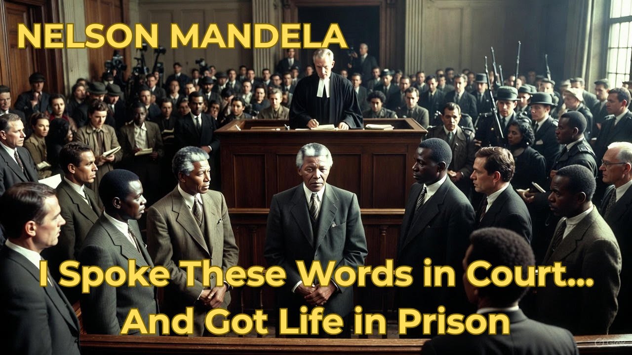 They Wanted Silence - I Gave Them Truth | Mandela's Courtroom Stand-JUSTICE