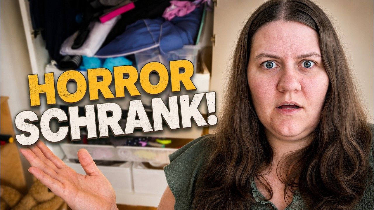 Diesen Chaos-Schrank hab ich ein Jahr ignoriert ...