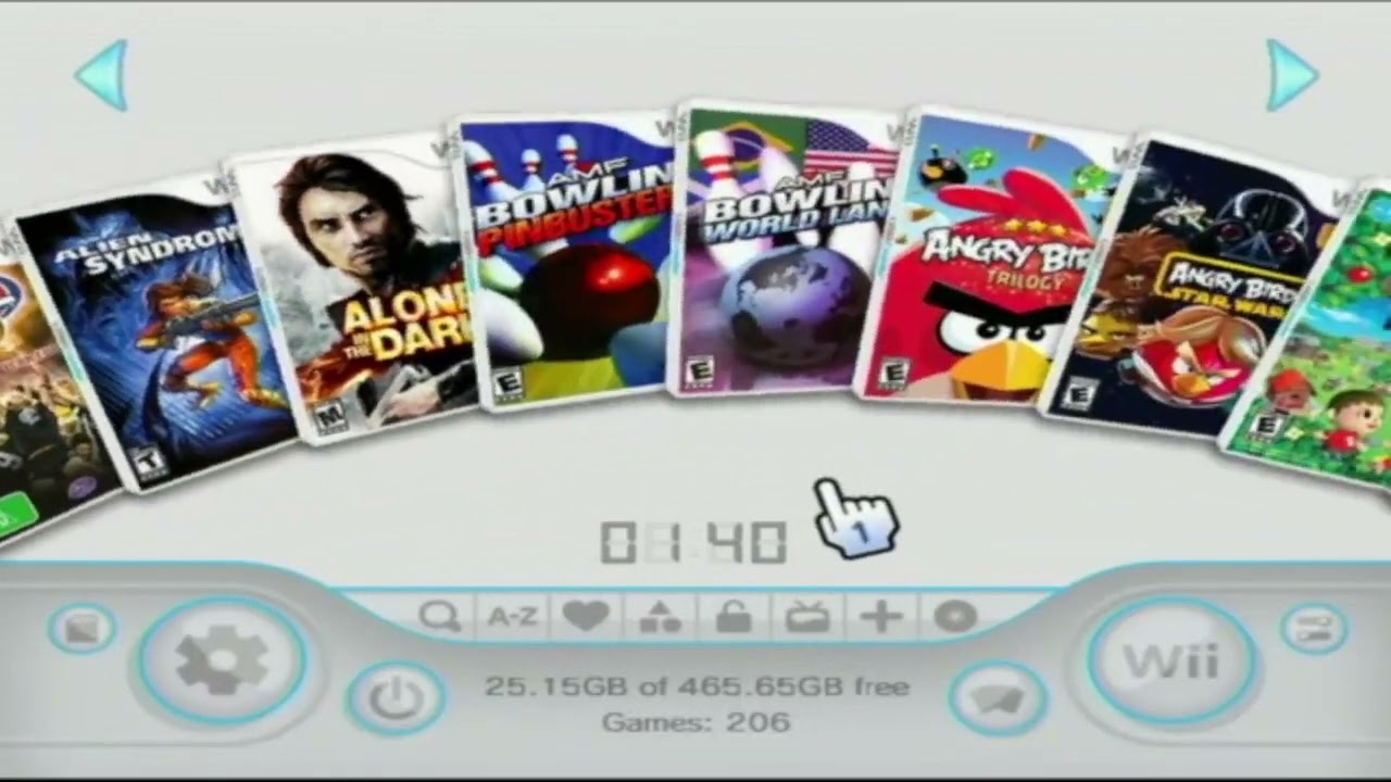 Modded Wii Showcase 1TB Version Over 300+ Wii Games / Modded Wii Games