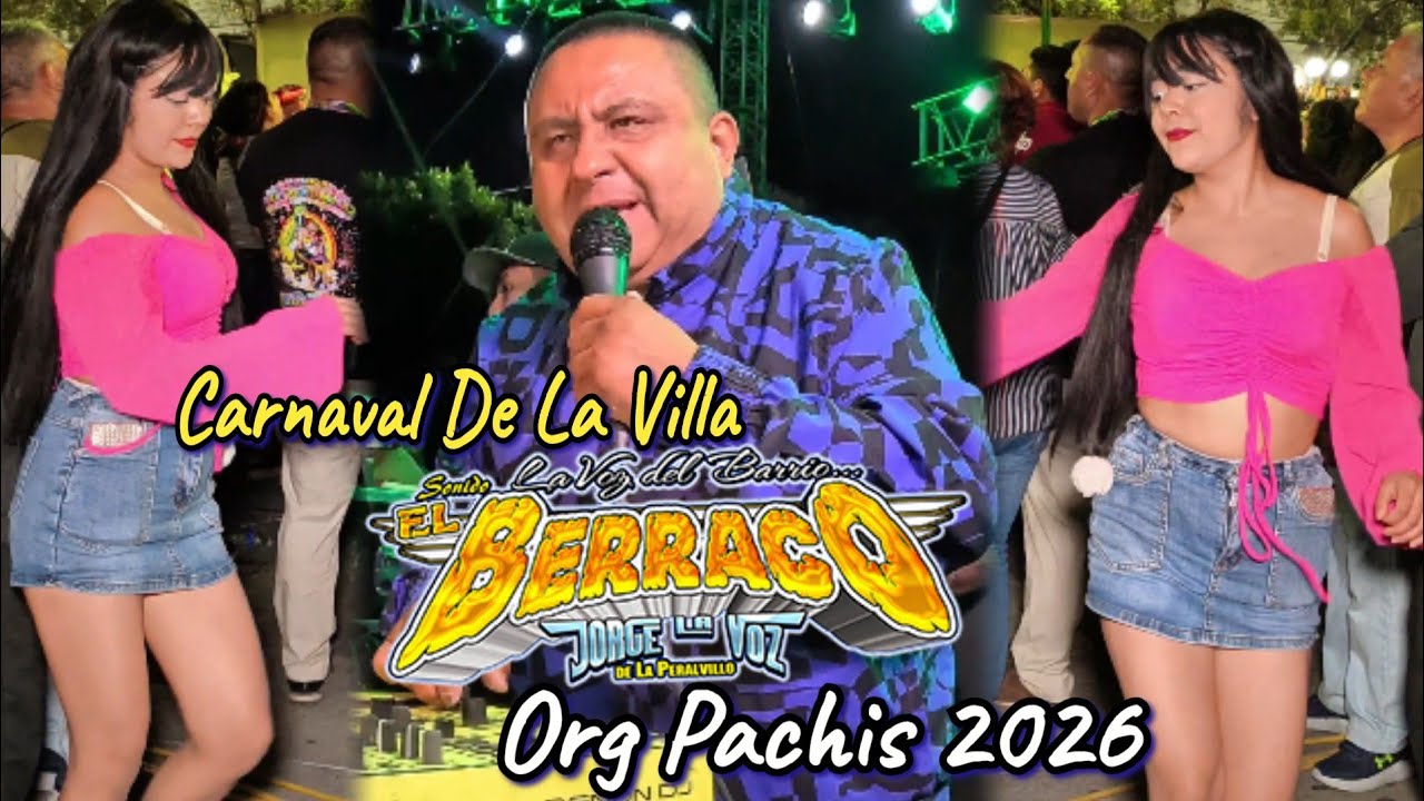 La Mejor Cumbia De Barrio!! Al Estilo Del Berraco/ORG PACHIS EN LA MARTIN CARRERA FEBRERO 2026