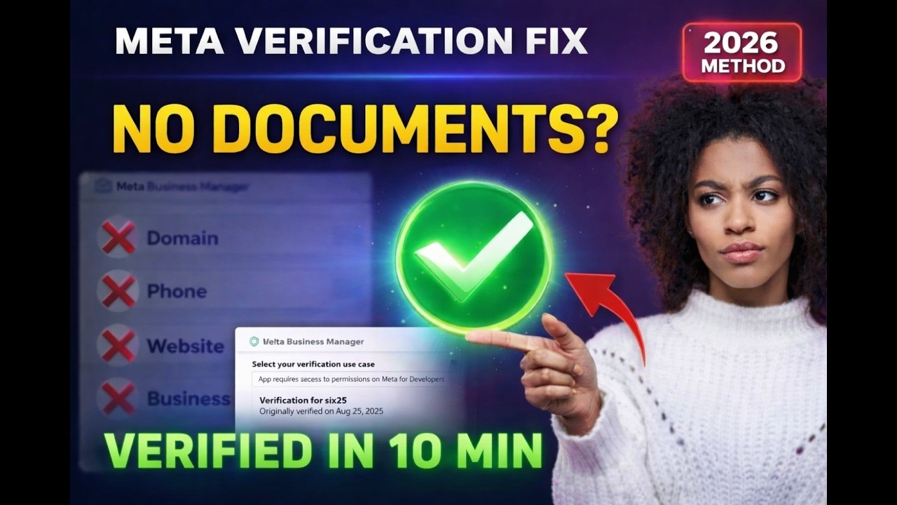 100% Working Method to Verify Meta & Facebook Business Manager | No Requirements