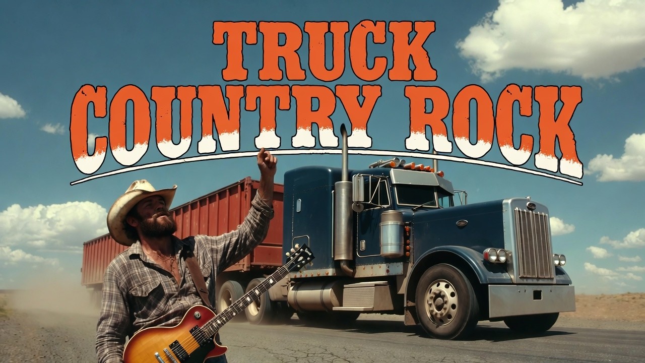 Turn It Up! American Country Rock on the Open Highway | TRUCK COUNTRY ROCK #countrymusic