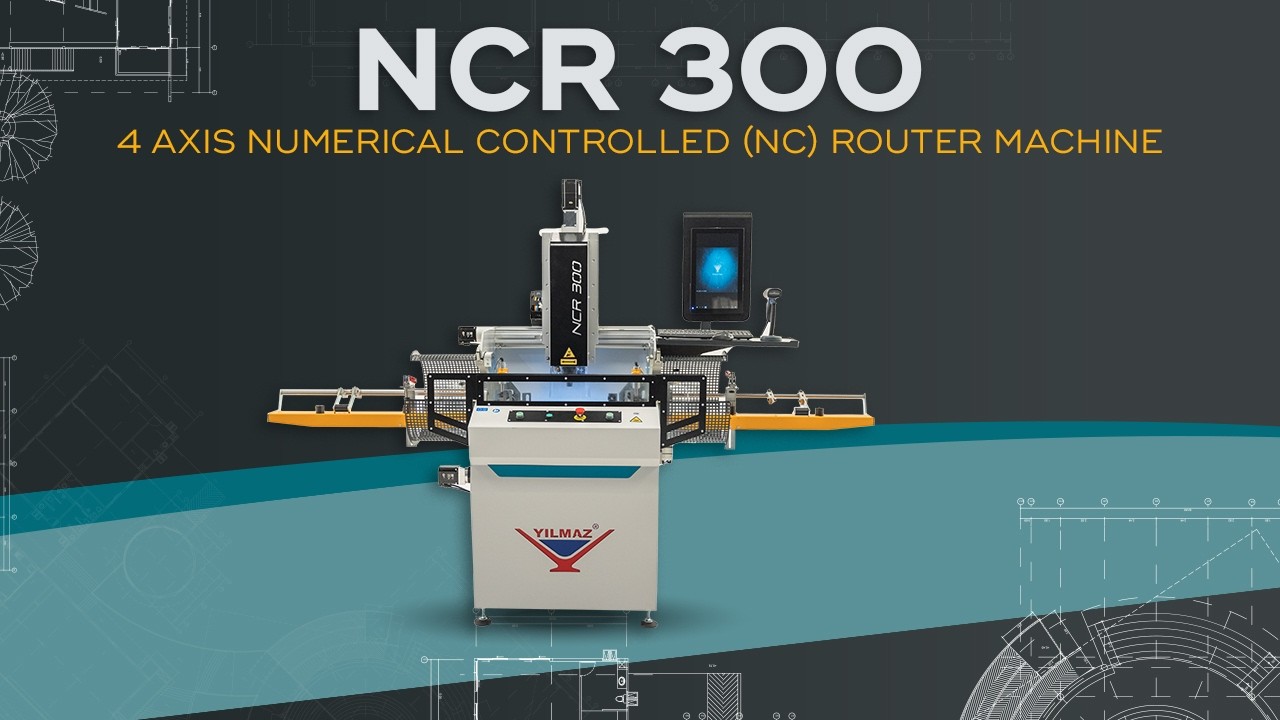 NCR 300 – 4 axis NC Controlled Router Machine