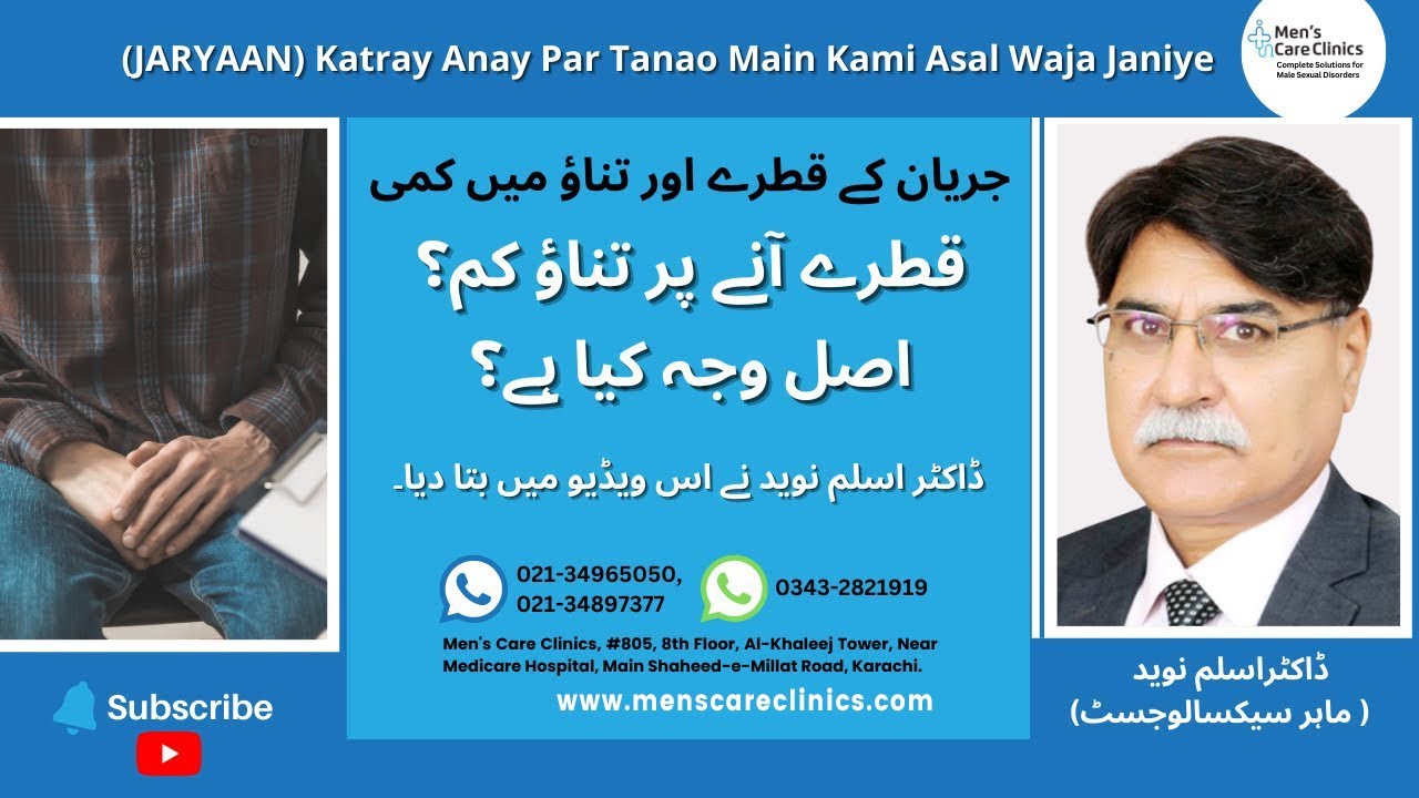 Loss Of Erection After Dropping | Dropping Ka IIaaj | Jiryaan Hindi / Urdu | Erection | Erectile |