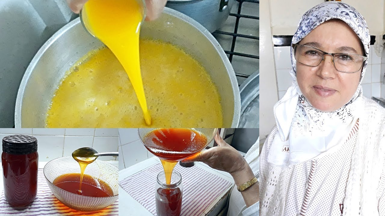 حصري📌طريقة تحضير🏺 عسل منسم 🍯 بالبرتقال🍊اللذيذ وناجح 100% مع الحاجة فاطمة 🇲🇦