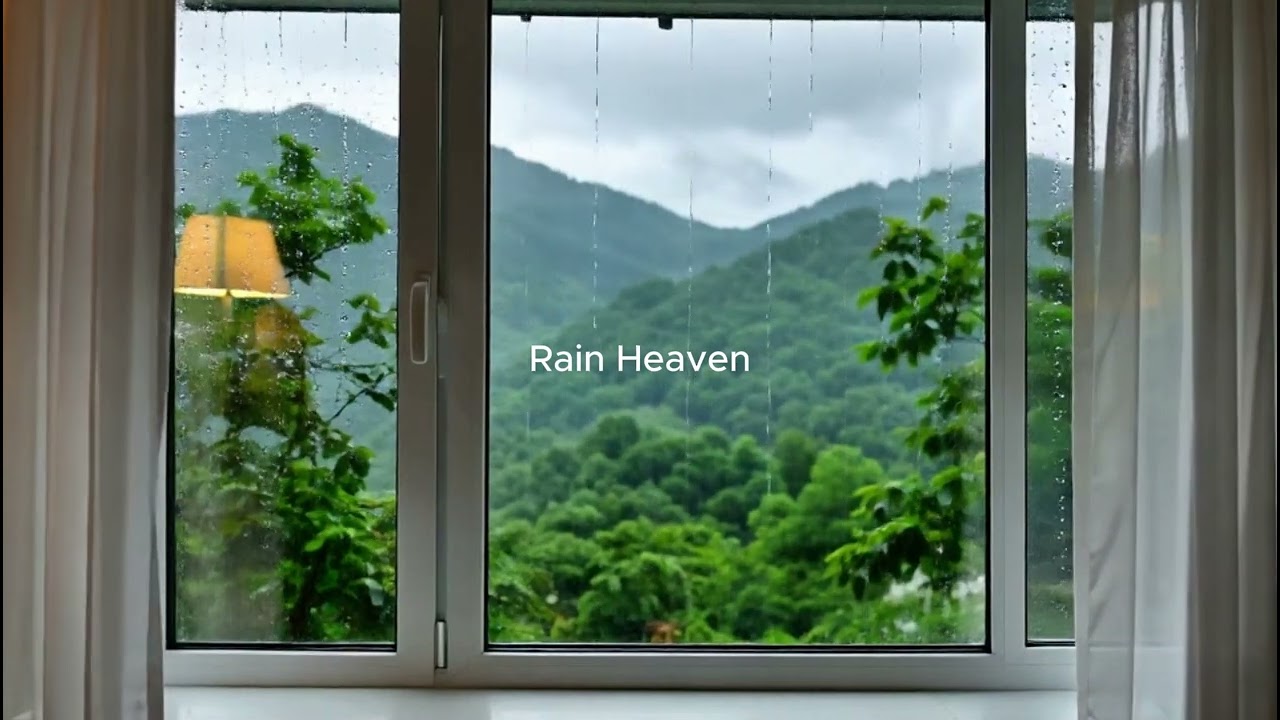 Rainy Night Sounds for Deep Sleep | Cozy Cabin Ambience