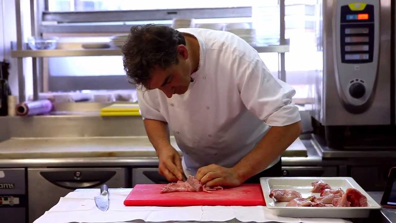 How to prepare a rabbit for cooking. Fast. Bistrot Bruno Loubet