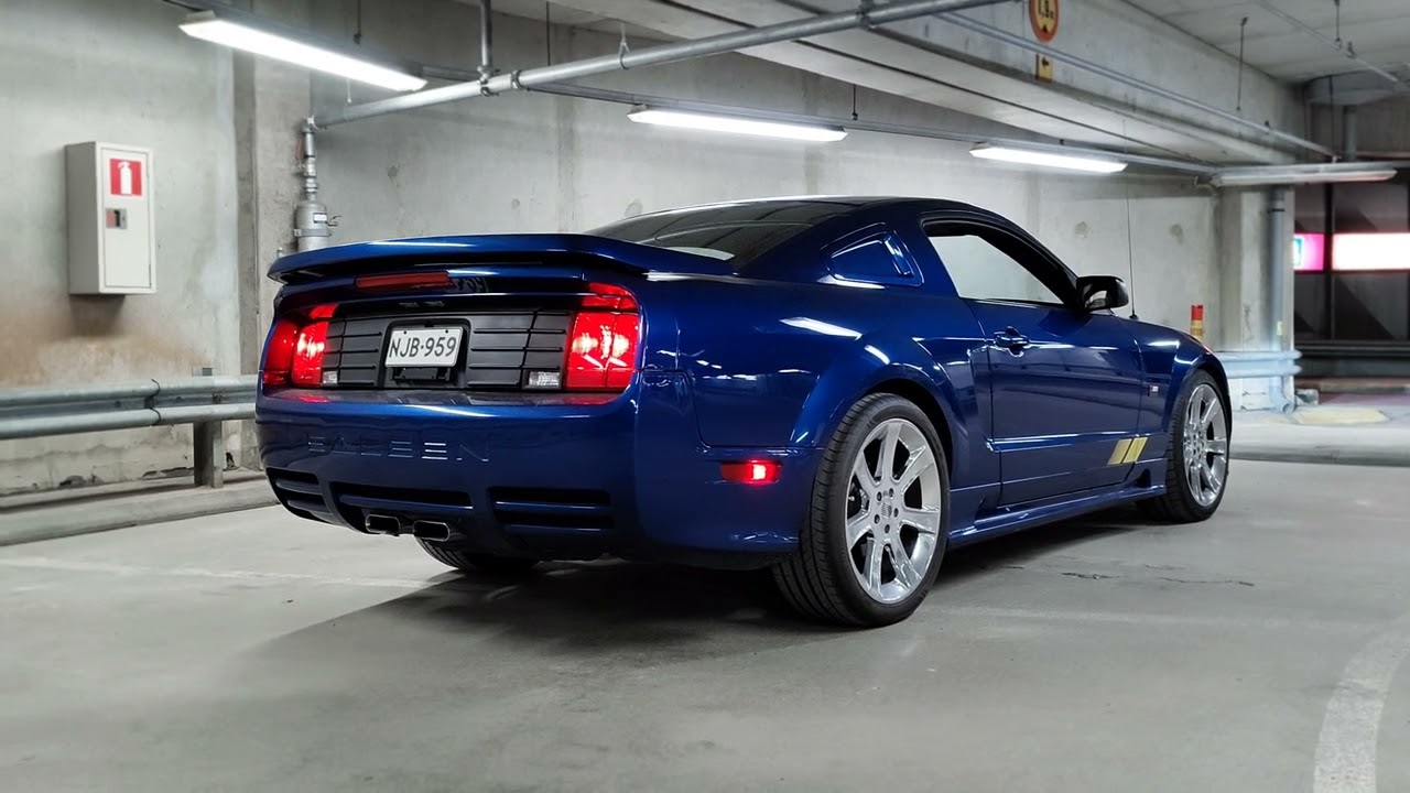 Saleen S281 Supercharged V8 Start up, Sound & Rev