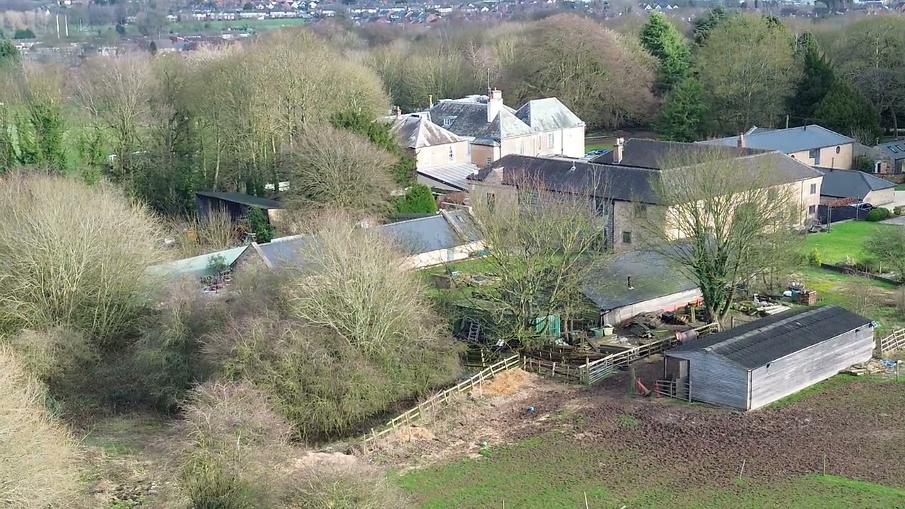 DRONE FOOTAGE OXCLOSE WOOD'S MANSFIELD WOODHOUSE UK                           25TH February 2026