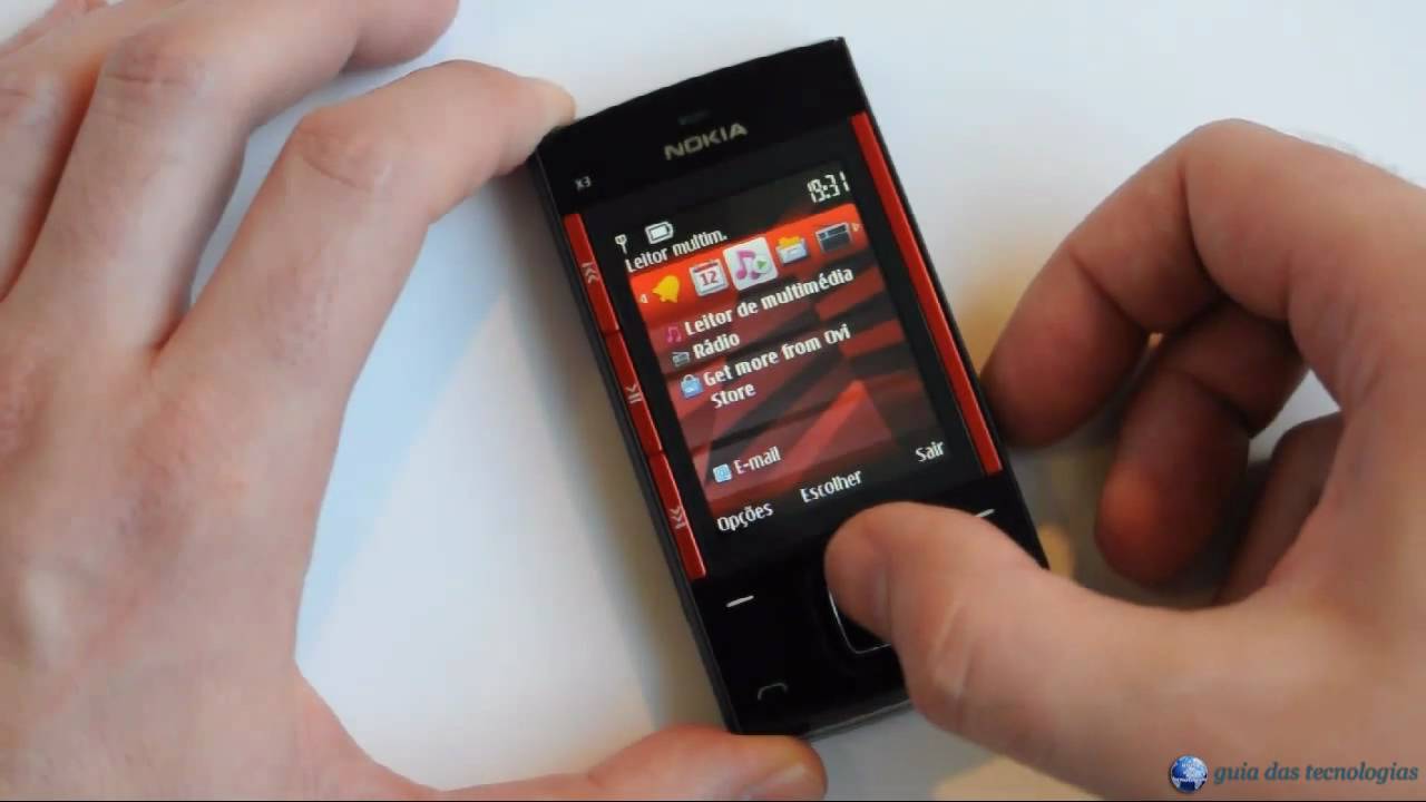 Nokia X3-00: Interface