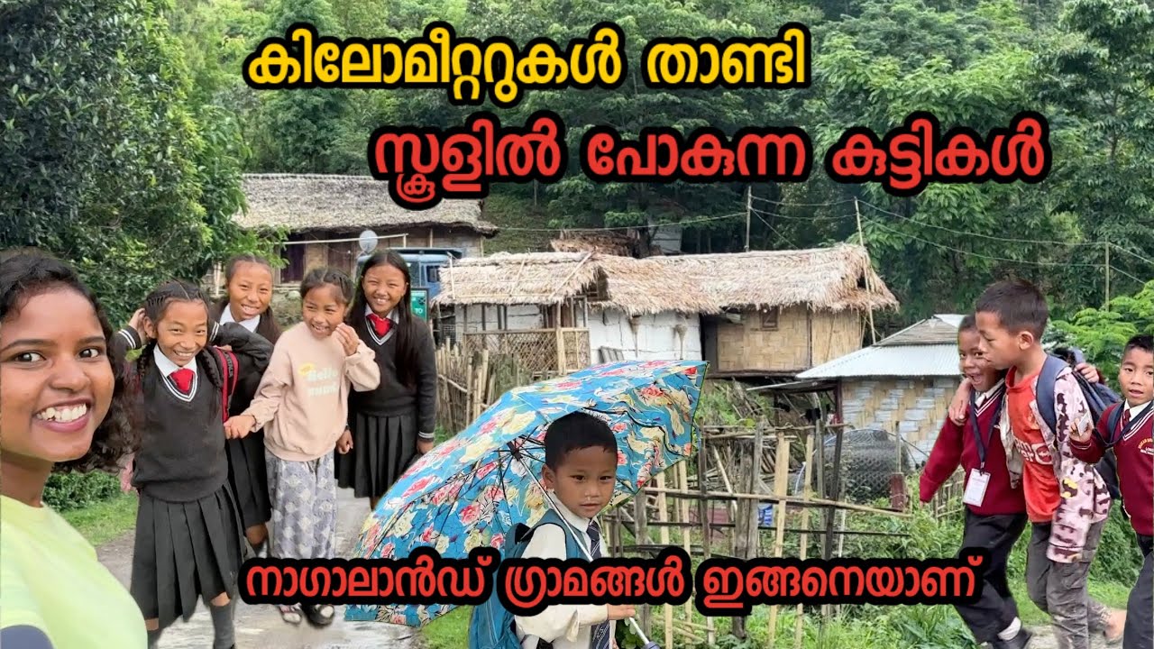 മലകൾ കയറിയിറങ്ങി സ്കൂളിൽ പോവുന്ന കുട്ടികൾ 😨🏔🚲 Longwa Cycling Nagaland