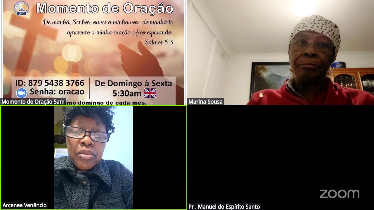 Momento de Oração 5:20 am