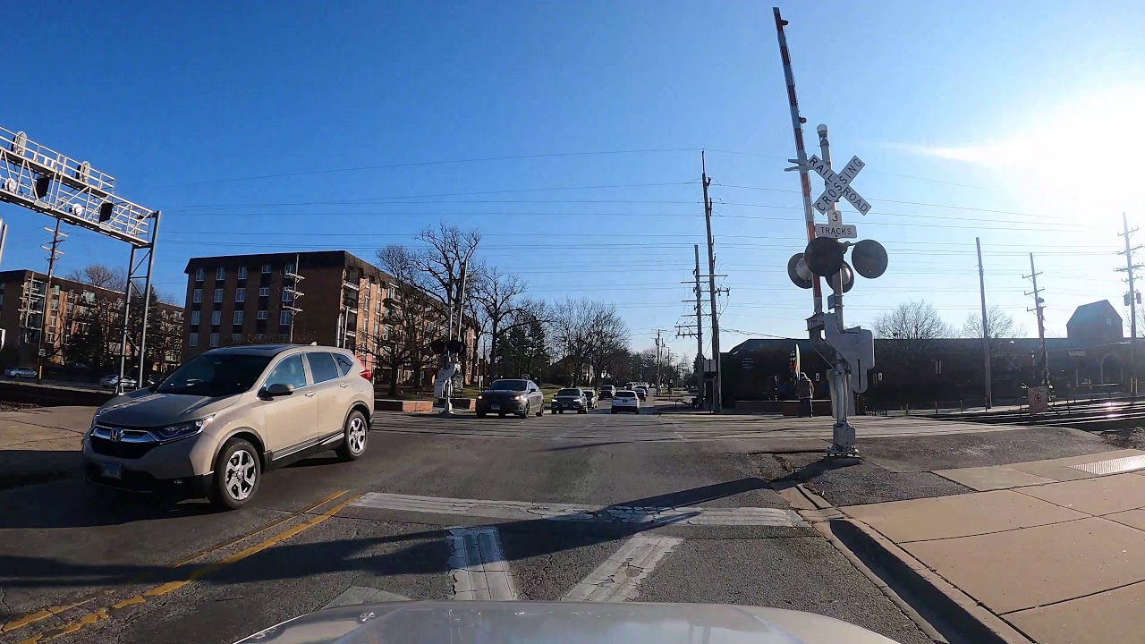 Drive in Glen Ellyn, Wheaton, Glendale Heights IL 🇺🇸 Video shot on GoPro Hero 9