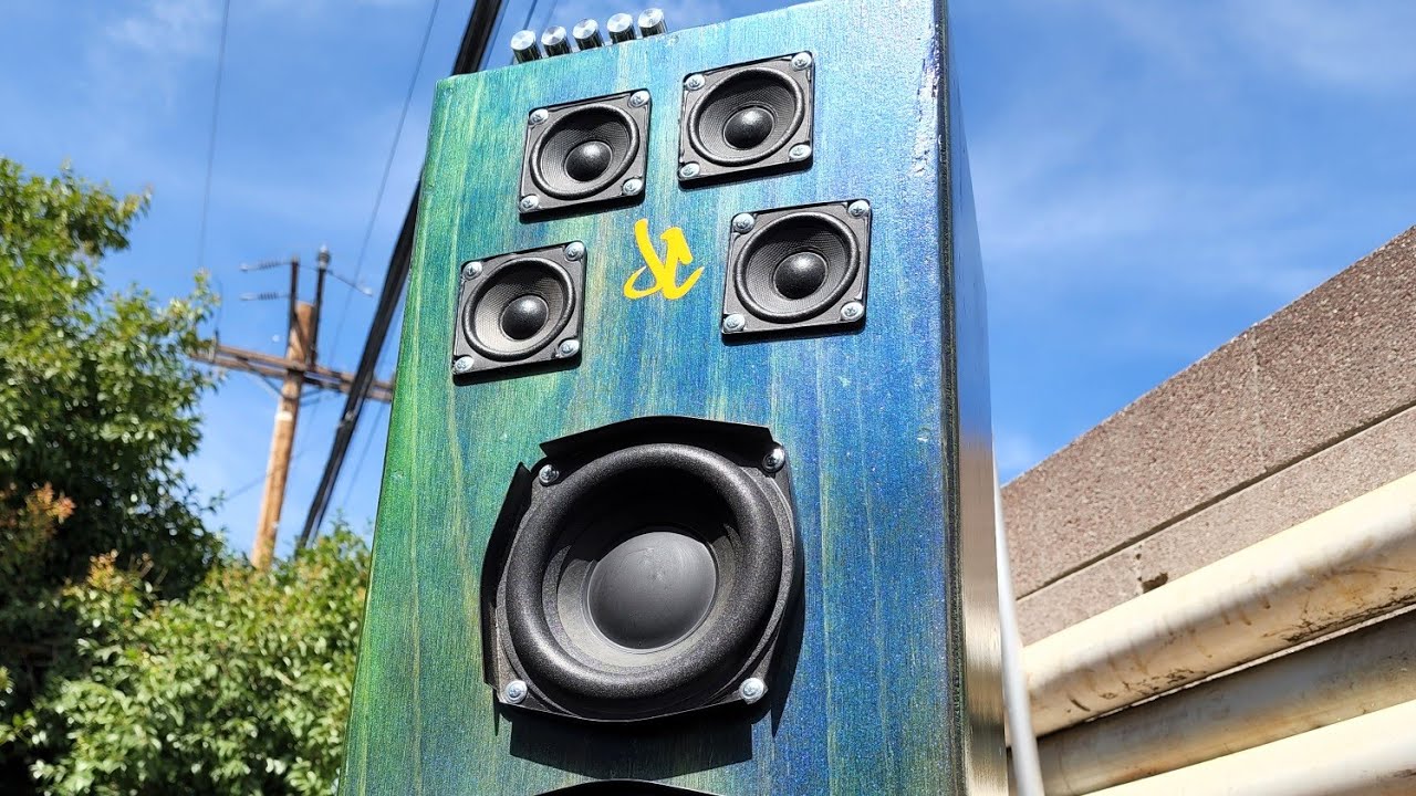 diy boombox demo audio