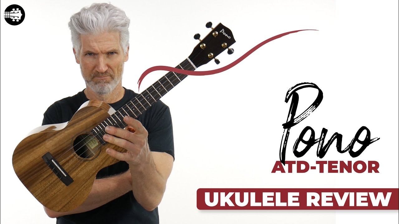 Pono ATD Deluxe Tenor Ukulele All Solid Acacia  | Ukulele Review