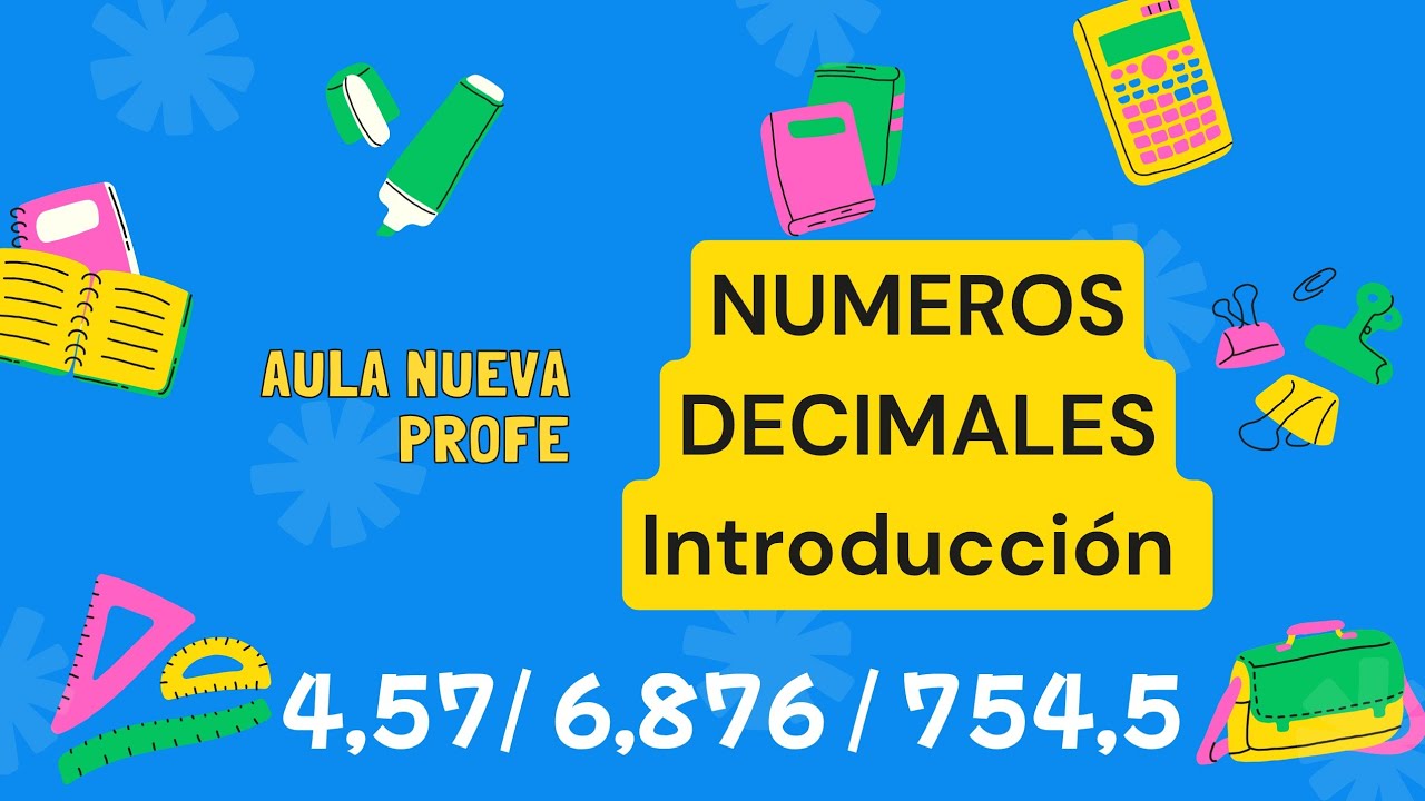 Números decimales. Introducción ℹ️
