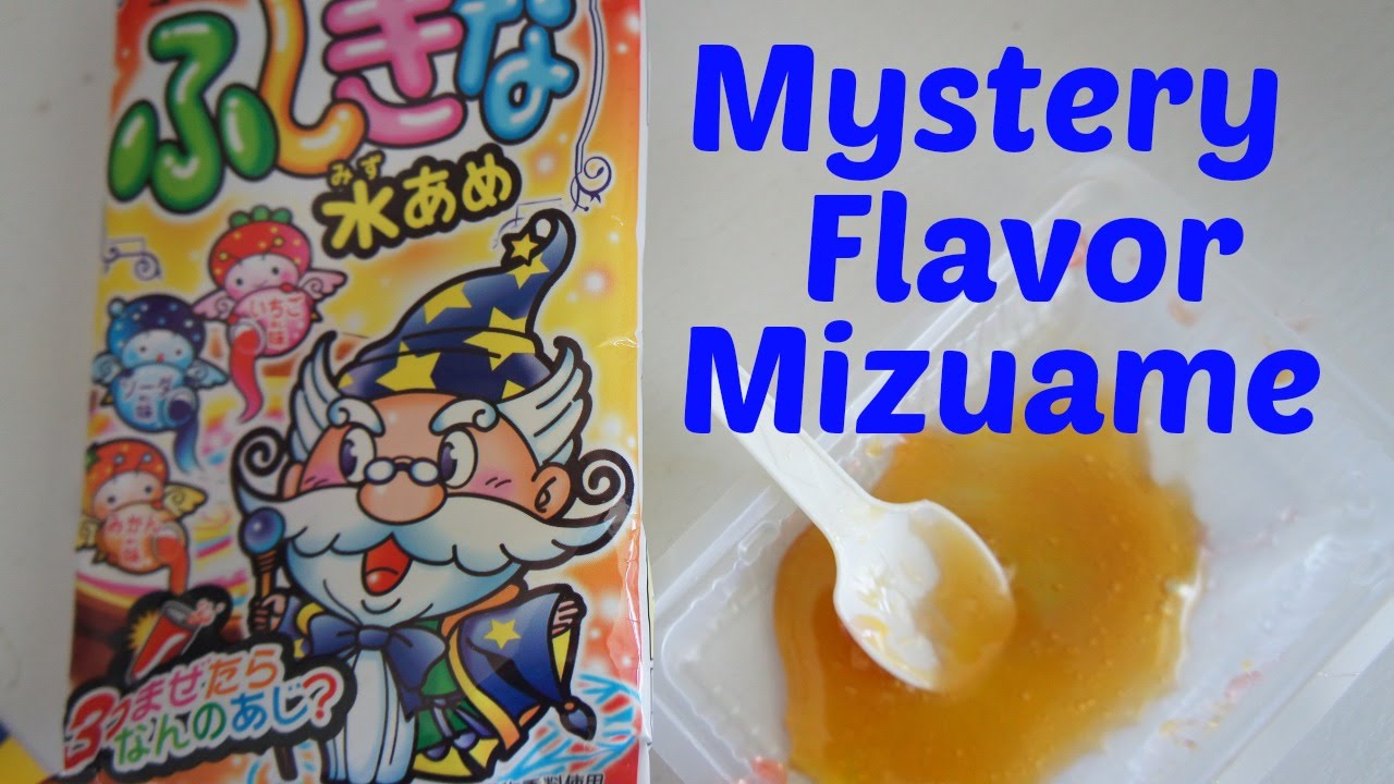 Mystery Flavor Gel Fushigina Mizuame | Whatcha Eating? #144