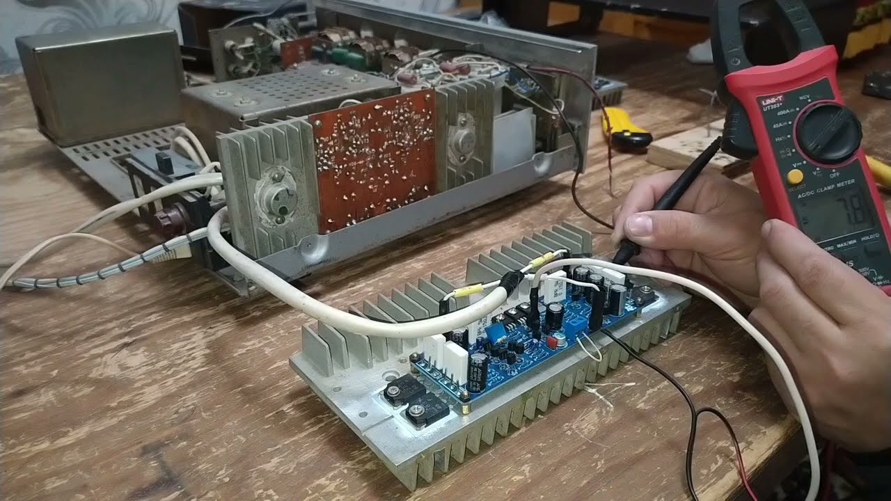 LJM L12-2 в усилитель Одиссей У 010 , возвращение к жизни , переделка .