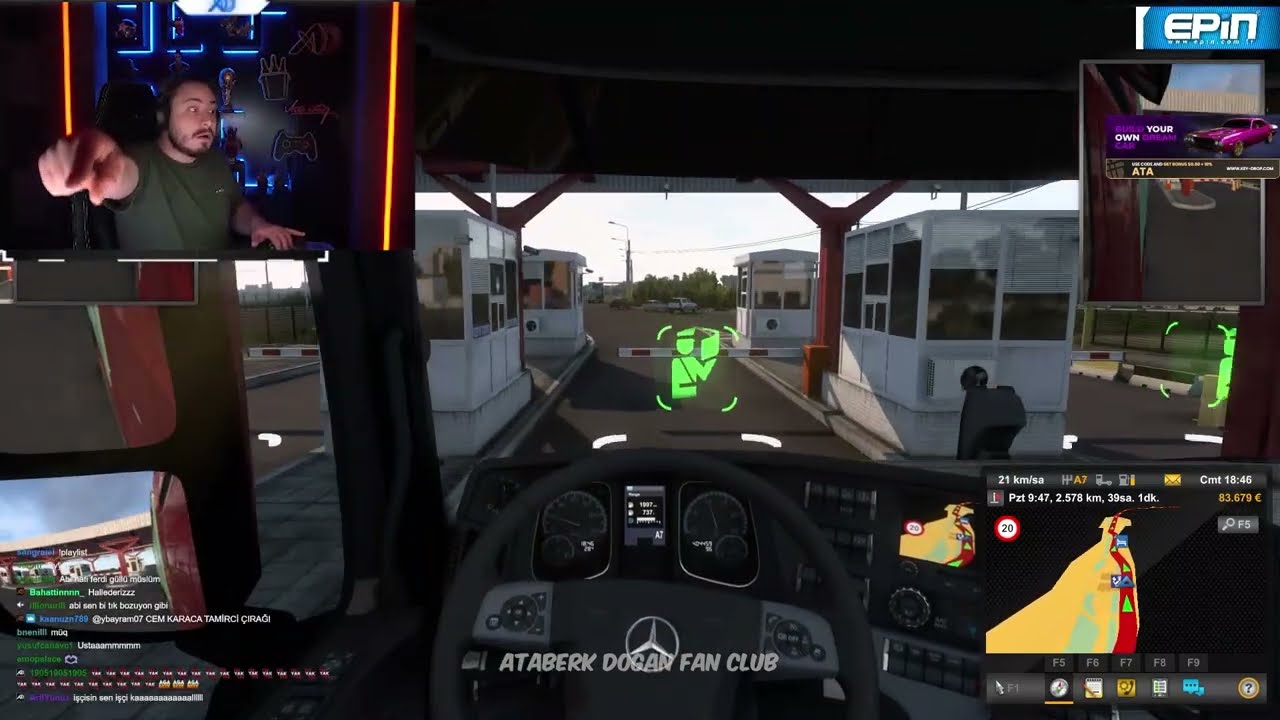 Ataberk Doğan | ETS 2 ( Bol Müzik , Sohbet - Makara |