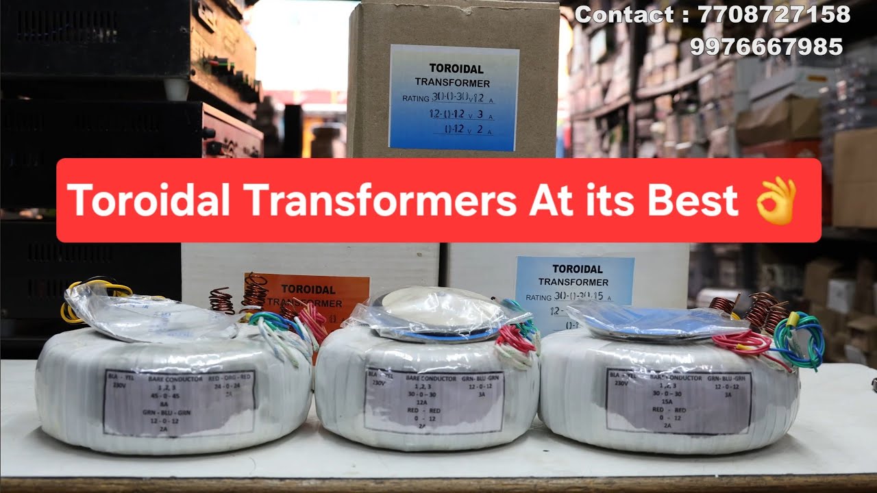 Toroidal Transformers Full Review And Measurements Explained | Proper Copper Transformers |