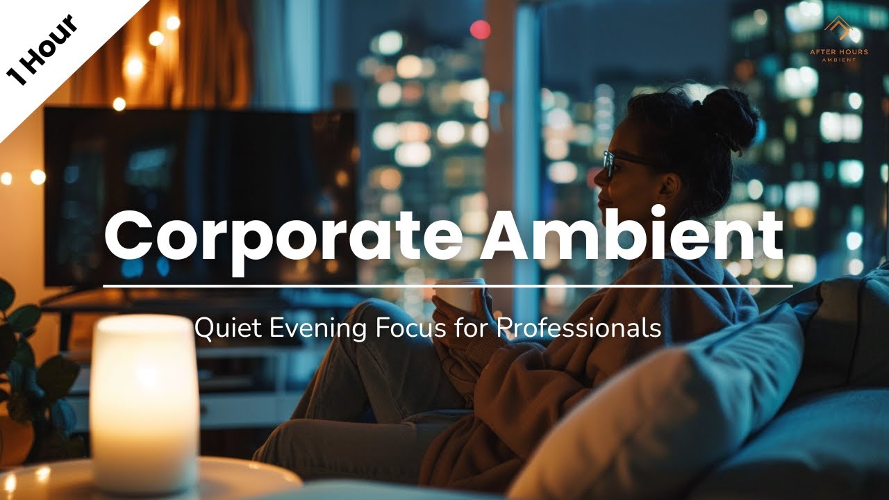 After Hours Corporate Ambient | Quiet Evening Focus for Professionals