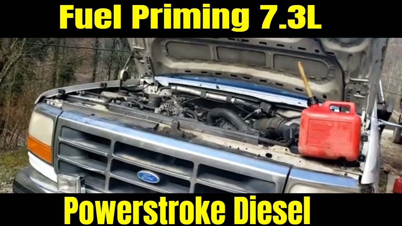 Подкачка топлива 7,3 л Powerstroke Diesel