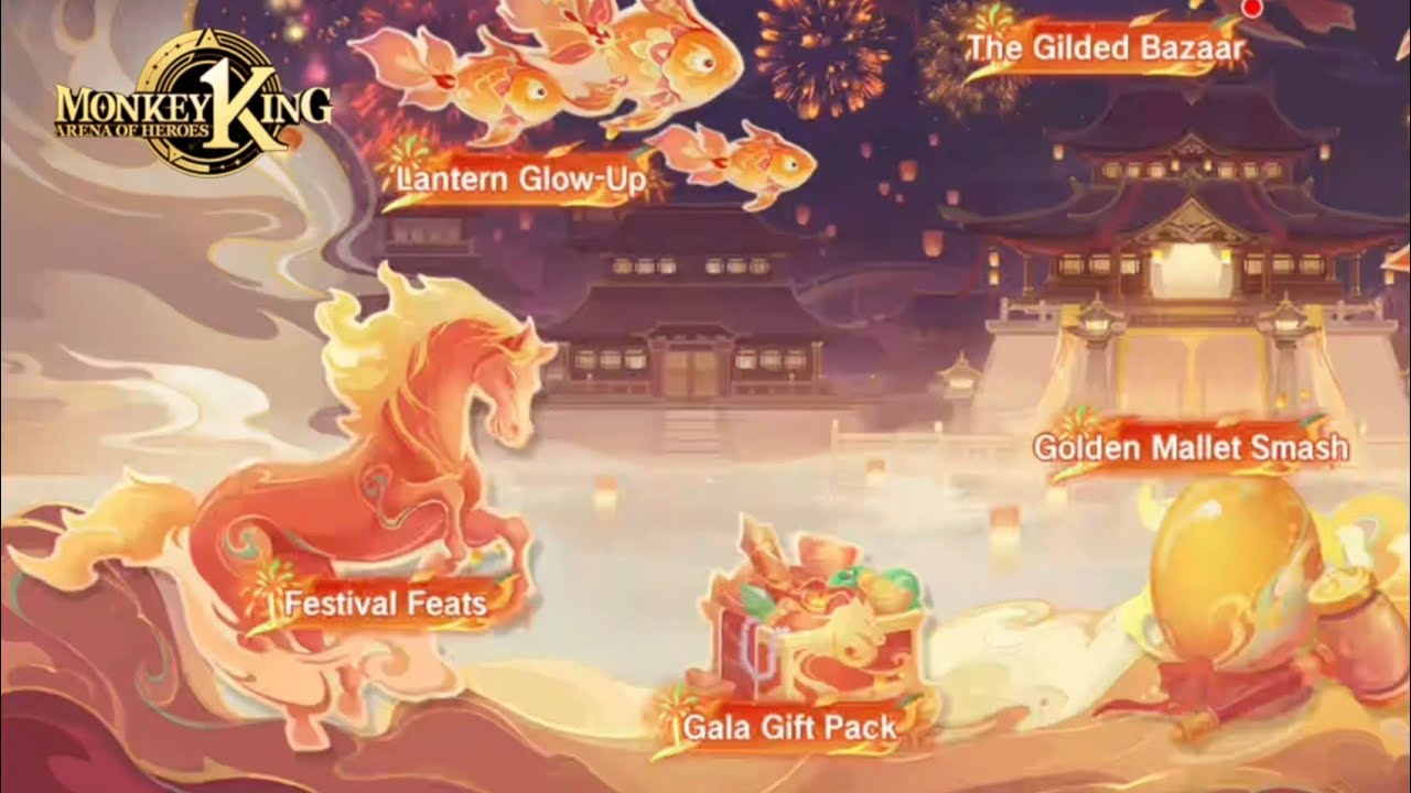 Gilded Lantern Gala Gameplay Event | Monkey King: Arena of Heroes