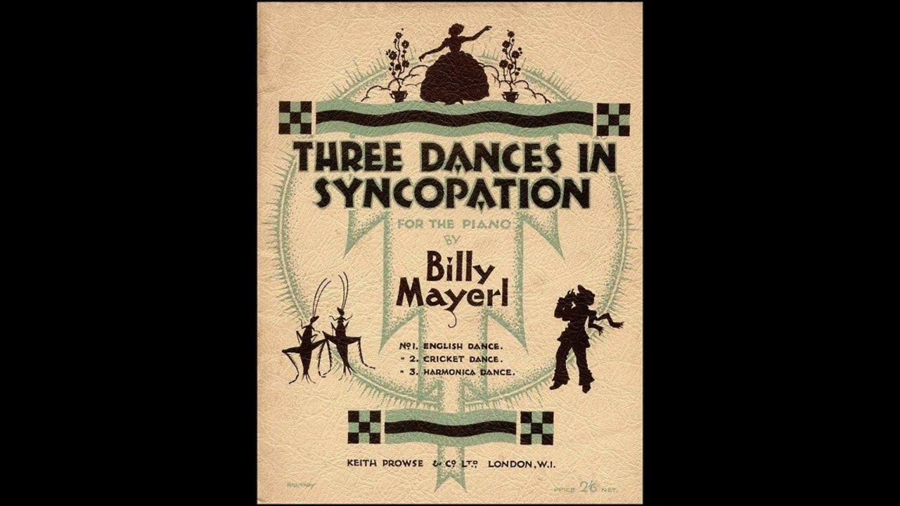 BILLY MAYERL Cricket Dance - from 'Three Dance in Syncopation' (1930) THEMODIST 30807