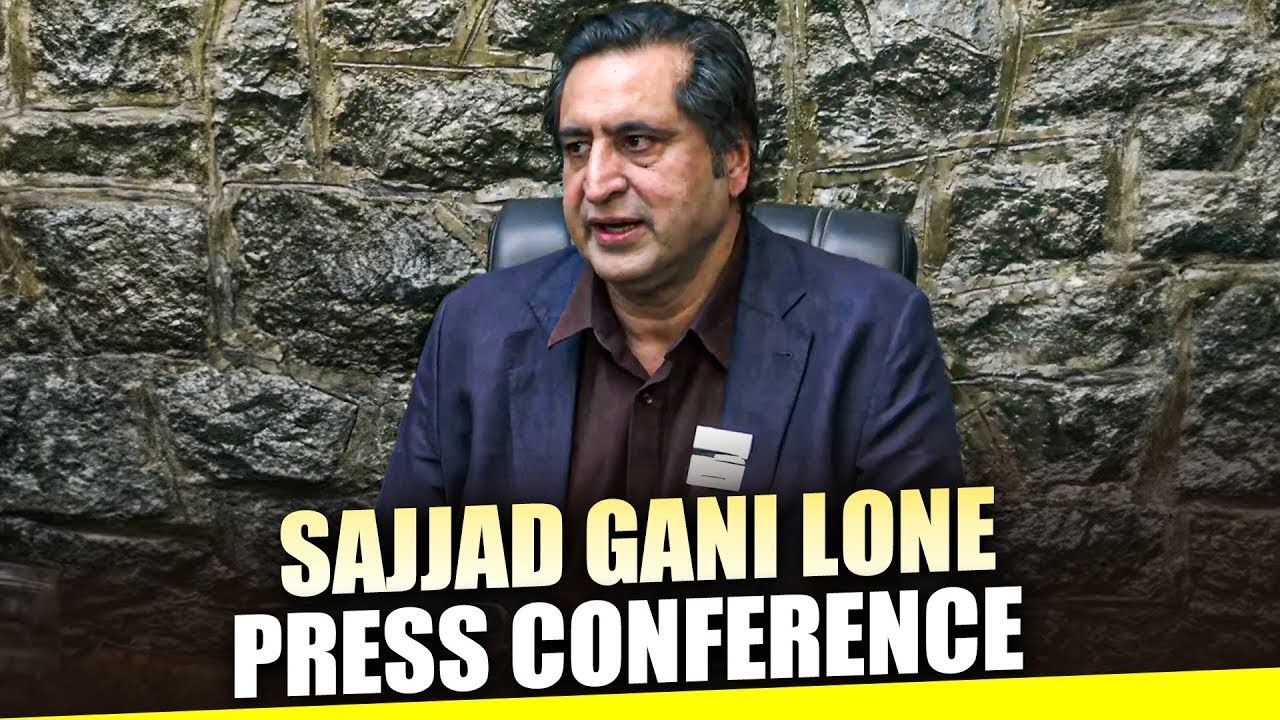 LIVE: JKPC President Sajjad Gani Lone Addresses PC | J&K | Assembly Session | Omar Abdullah