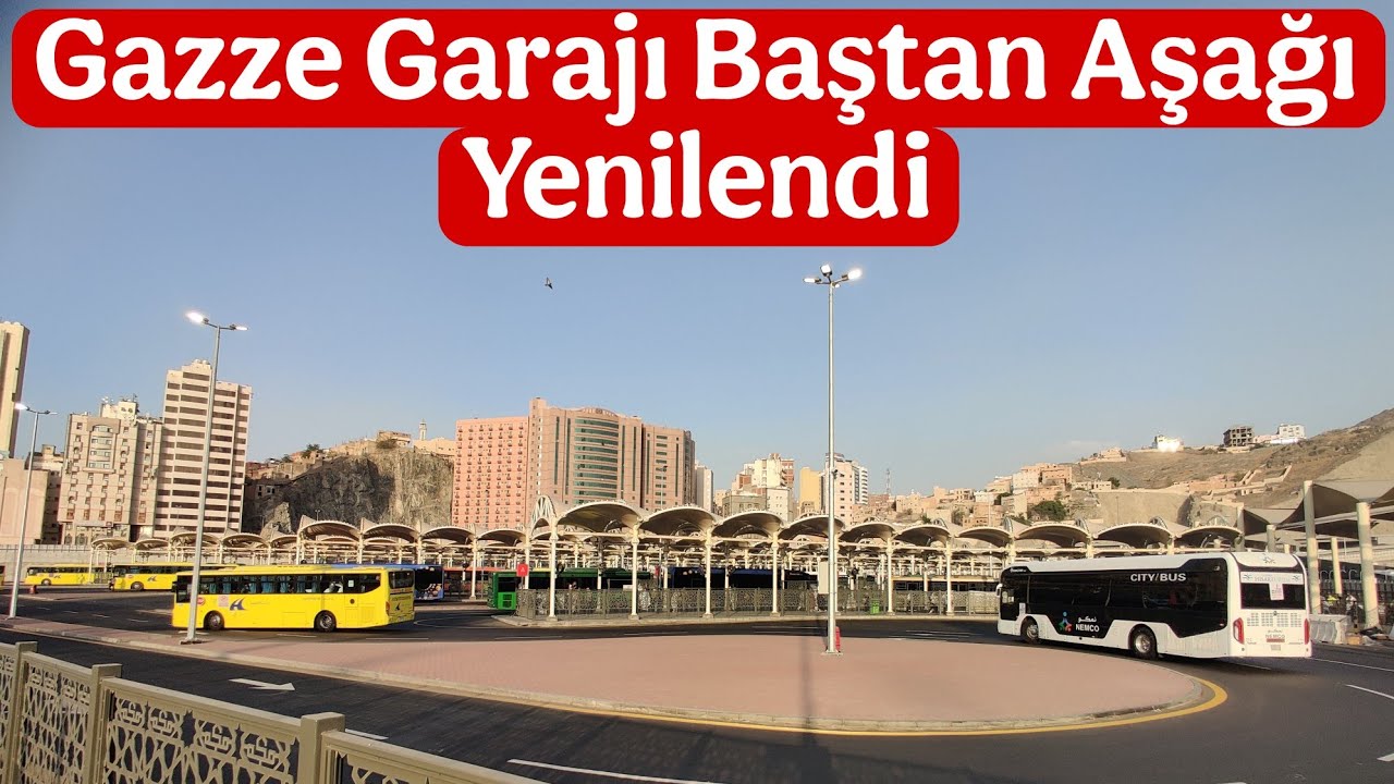 GAZZE GARAJI BAŞTAN AŞAĞI YENİLENDİ