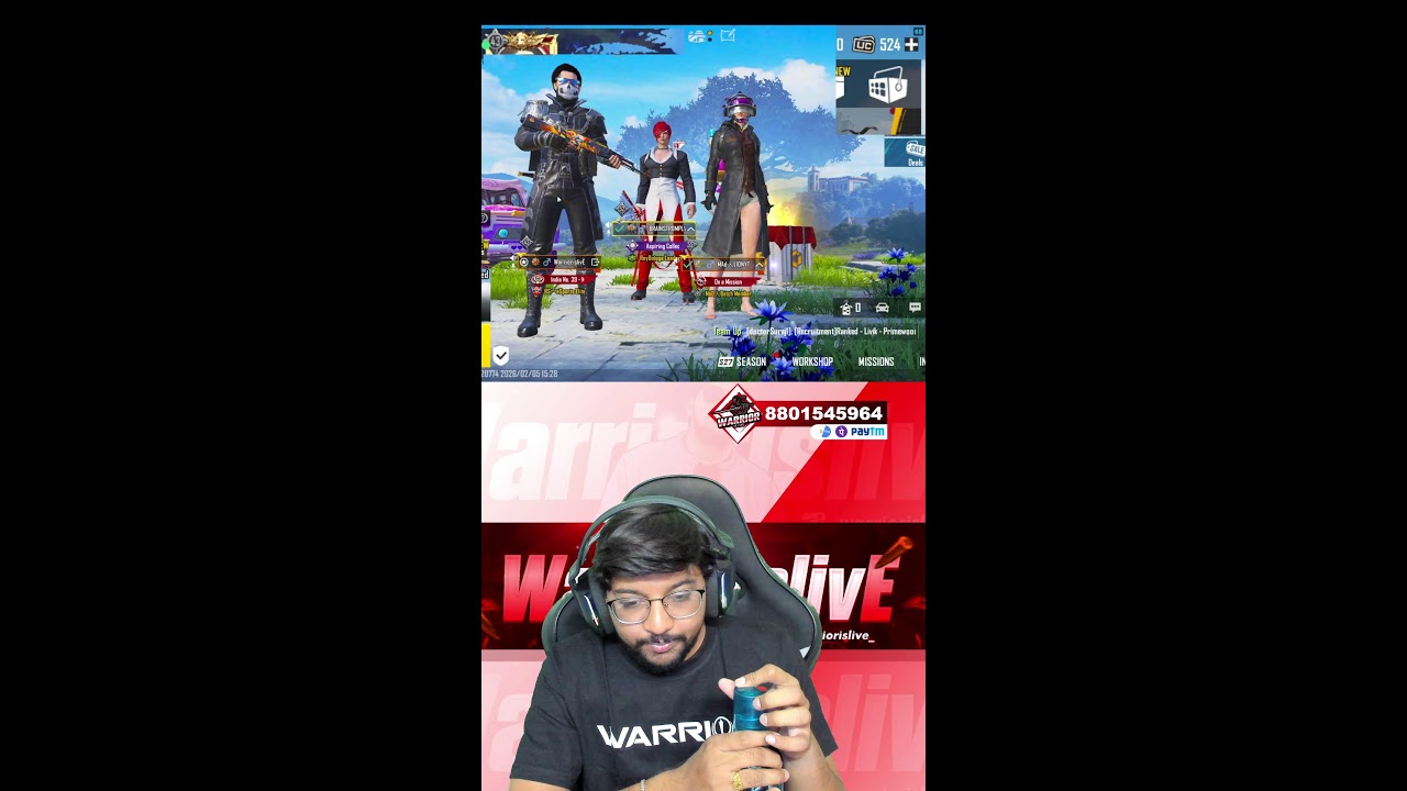 Lets Explore New Update 4.2 😍BGMI live shorts warrior is live #shorts #short #shortsfeed
