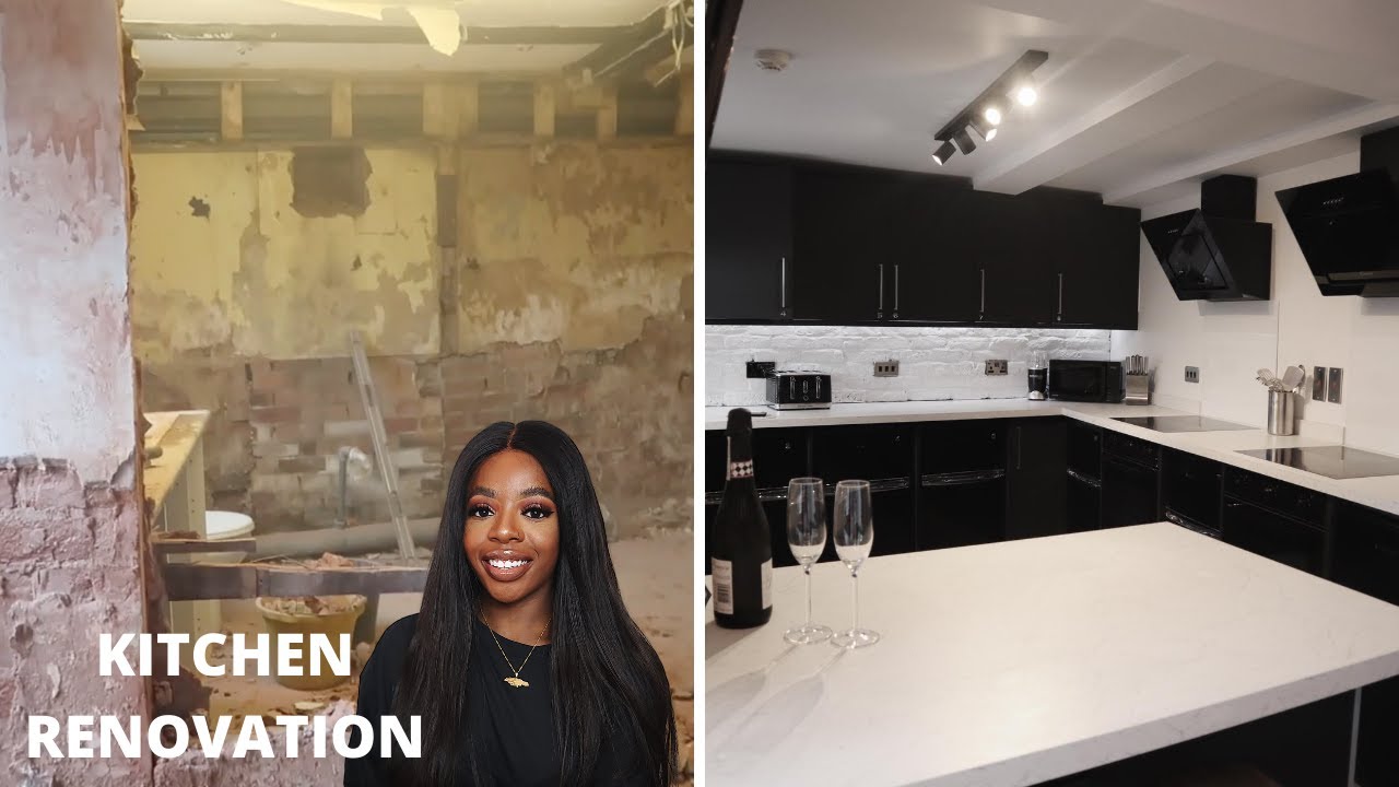 Kitchen Renovation UK Before and After | HOWDENS KITCHEN | EXTREME Kitchen Transformation 2020