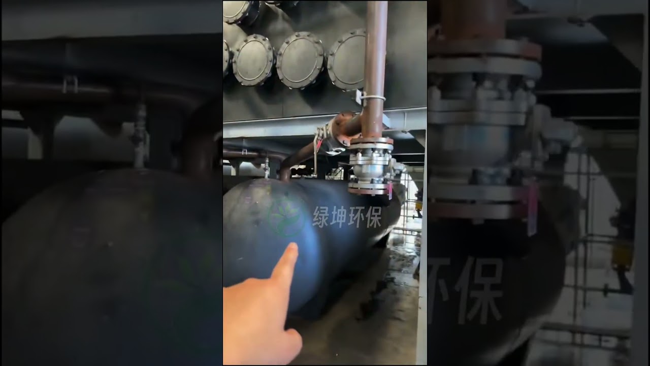 Continuous pyrolysis plant 