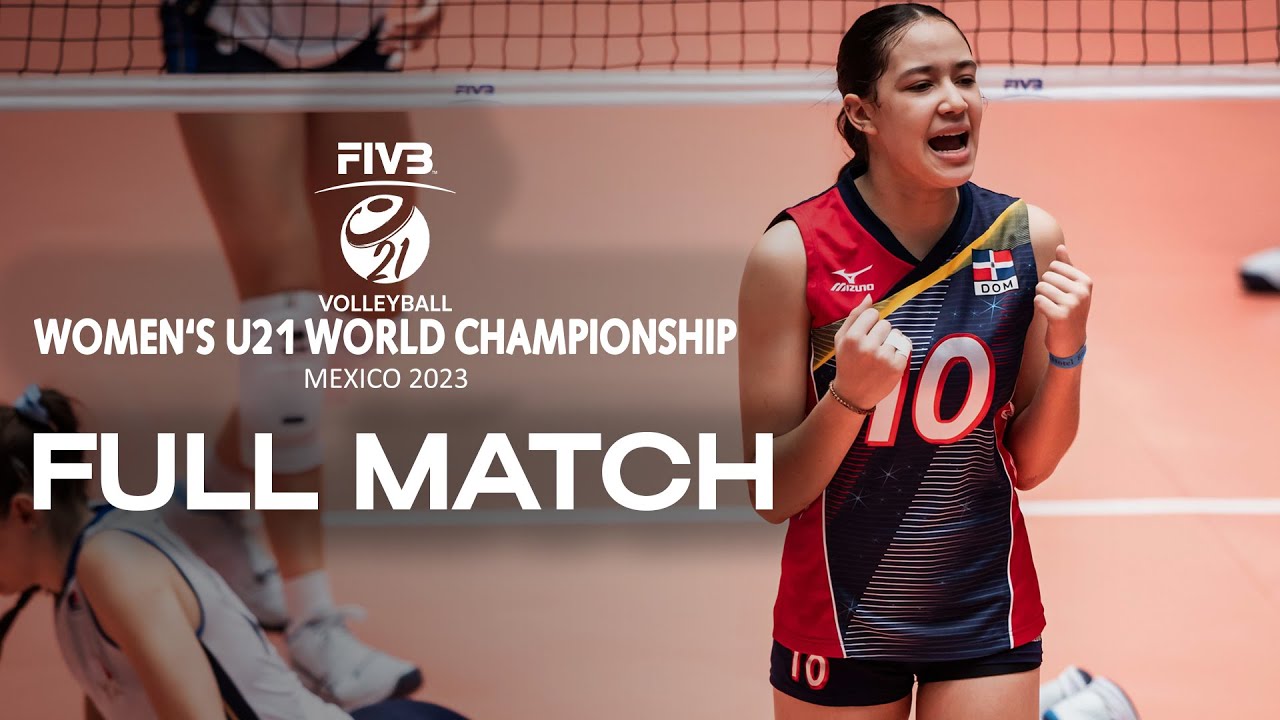 DOM🇩🇴 vs. TUN🇹🇳 - Full Match | Women's U21 World Championship | Aguascalientes