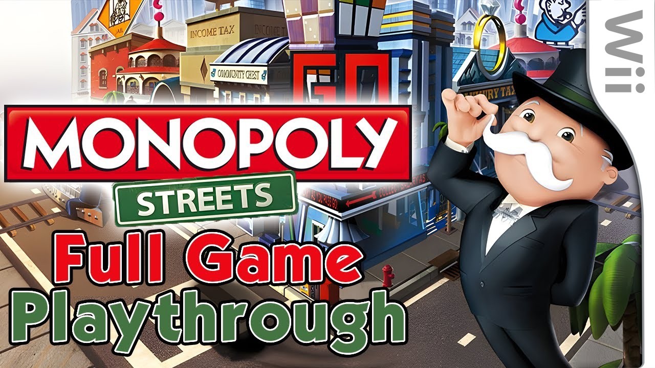 Monopoly Streets - Complete Playthrough [Nintendo Wii]