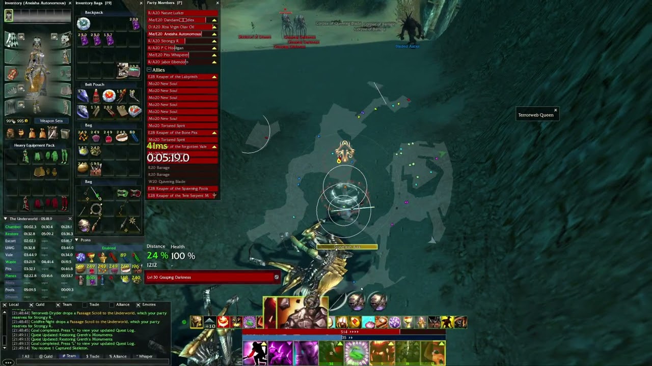 9min UW (WR)