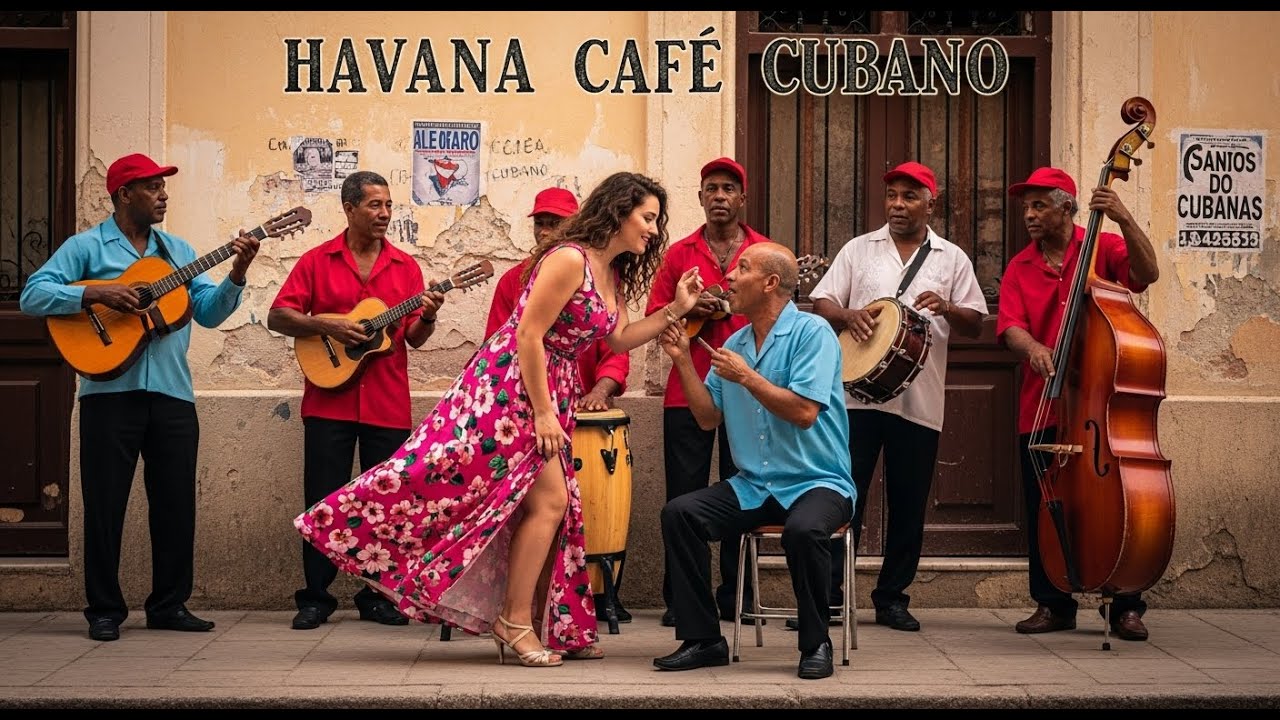 Café Cubano Music 🎷: Old Havana Charm & Vintage Café Jazz Flow • mix69