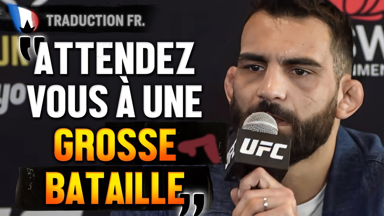 Benoit St-Denis avant Dan Hooker "Il va s'en rendre compte samedi" | UFC 325
