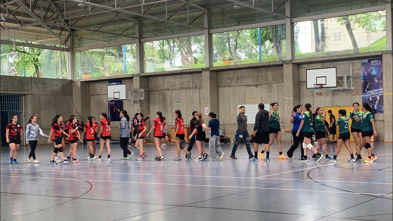 Handball femenil Aztecas, Aztecas Vs Colegio Aleman 2do Tiempo 2/2