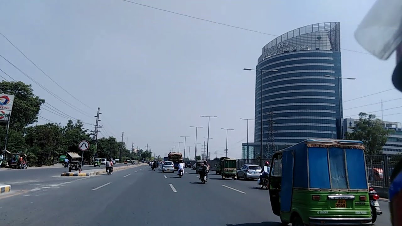 Lahore Bike Ride | Mughal Pura To Kot Lakhpat  Railway Station In Lahore | Beautiful Lahore