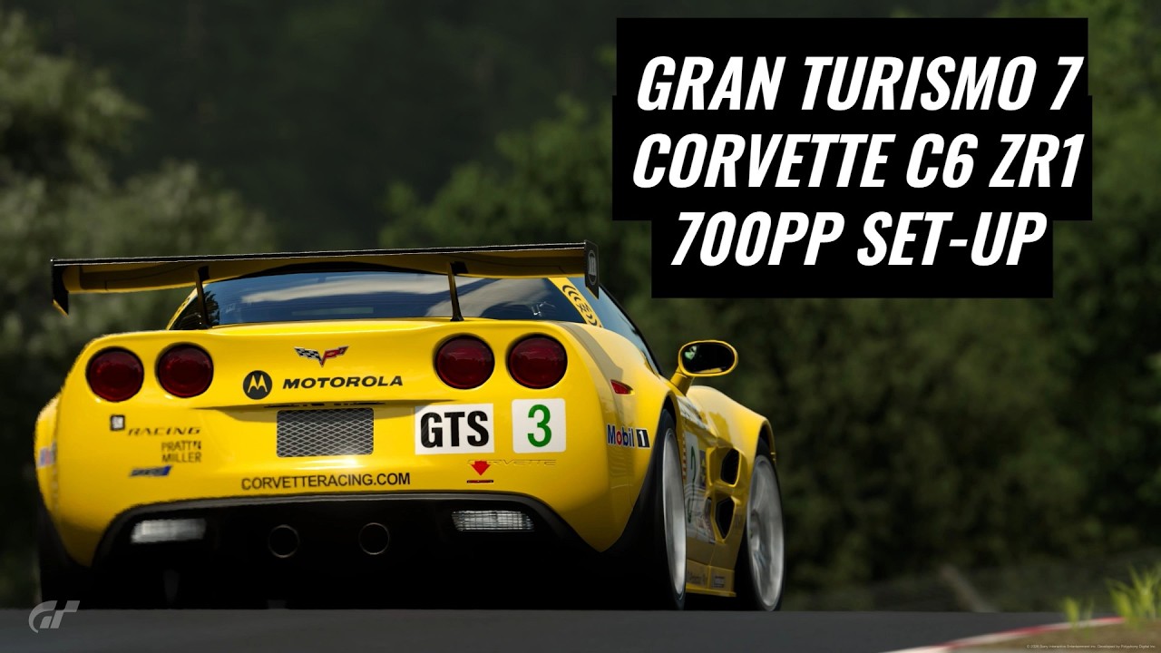 Настройка Chevrolet Corvette C6 ZR1 700PP — для простаков — Gran Turismo 7