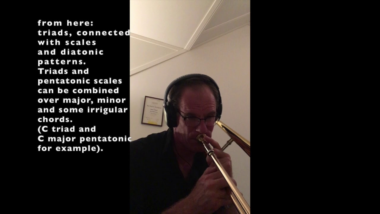 Improvisation with triads by Ilja Reijngoud